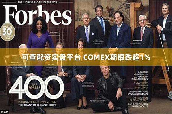 可查配资实盘平台 COMEX期银跌超1%